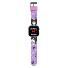 Παιδικό ρολόι LED Kids Licensing Hello Kitty Kuromi.