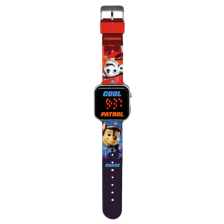 Παιδικό ρολόι LED Kids Licensing Paw Patrol, Chase και Marshall.