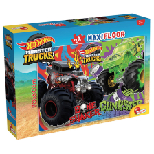 Παιδικό παζλ Lisciani Hot Wheels 24 τεμαχίων.