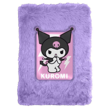 Παιδικό βελούδινο σημειωματάριο Kids Licensing Hello Kitty Kuromi А5.