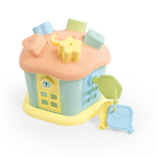 Παιδικός διαλογέας DOLU Pastel Σπίτι με σχήματα Sweet House, 5196.