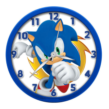 Παιδικό ρολόι τοίχου Kids Licensing SEGA Sonic the Hedgehog.