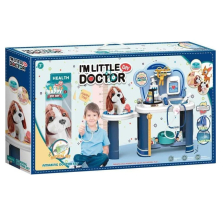 Παιδικό κτηνιατρικό κέντρο Raya Toys με κουτάβι και τρεχούμενο νερό.