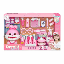 Παιδικό οδοντιατρικό σετ Raya Toys Rabbit, 28 τεμαχίων.