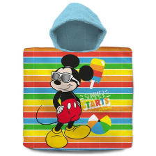 Παιδικό πόντσο για παραλία και μπάνιο Kids Licensing Mickey Mouse 60x120 εκατοστών.