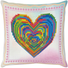 Διαμαντένια ταπισερί Diamond Dotz Love Rest, μαξιλάρι.