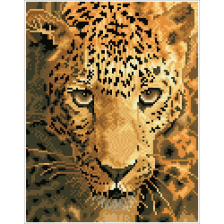 Διαμαντένια ταπισερί Diamond Dotz Jaguar, σε κορνίζα