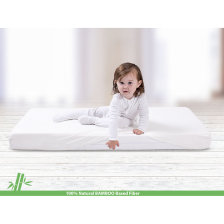 Σεντόνι με λάστιχο Baby Matex Bamboo 60x120 εκ. 0351-01, Λευκό