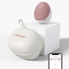 Ηλεκτρικό θήλαστρο για το μητρικό γάλα Momcozy Mobile Flow™ M9, Hands-free, Cozy Κόκκινο.