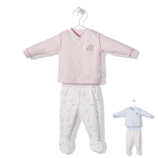 Βρεφική πιτζάμα Bebetto Cute and Cool 0-9 μηνών, F1213.