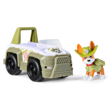 Σετ παιχνιδιού Spin Master Paw Patrol φιγούρα και όχημα Tracker's Jungle Cruiser.
