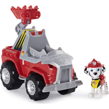 Σεт Spin Master Paw Patrol φιγούρα και όχημα Dino Rescue Marshall