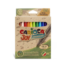 Μαρκαδόροι CARIOCA Joy Eco Family, 12 τεμαχίων.