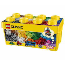 Κατασκευές LEGO Classic Μεσαίο δημιουργικό κουτί με κουτάκια 10696