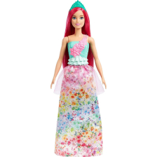 Κούκλα Mattel Barbie Dreamtopia Πριγκίπισσα με Ροζ Μαλλιά, 29 εκατοστών.