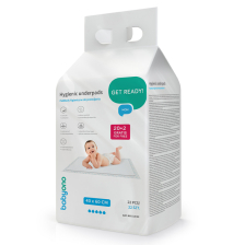 Υγιεινά επιθέματα BabyOno, μιας χρήσης, 513/12, 40 x 60 εκατοστών, 22 τεμαχίων.