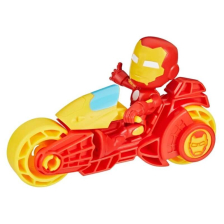 Σετ παιχνιδιού Hasbro Marvel Spidey Iron Man φιγούρα με μοτοσυκλέτα 10 εκατοστών, F9346.