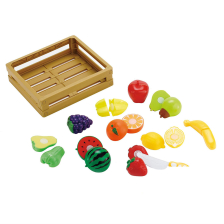 Σετ παιχνιδιού Raya Toys Food Box Φρούτα για κοπή