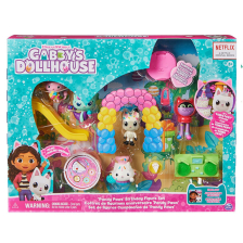 Σετ παιχνιδιού με φιγούρες Spin Master Gabby's Dollhouse Pandy Paws Birthday Set.