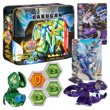 Σετ παιχνιδιού Spin Master Bakugan Baku Tin με 2 μπαλάκια bakugan