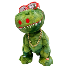Διαδραστικό παιχνίδι Raya Toys Χορεύει, τραγουδάει και επαναλαμβάνει λέξεις Κροκόδειλος, 33 εκατοστών.