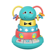 Διαδραστικό παιχνίδι αιώρησης Raya Toys Ελεφαντάκι, με μουσική.