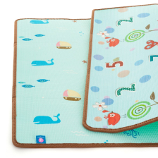 Παιδικό χαλάκι παιχνιδιού Petite & Mars Joy Δύο όψεων Nature 150 x 180 εκατοστών.