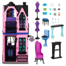 Κουκλόσπιτο Mattel Monster High Boo-tique Hotel με 13 αξεσουάρ, JBF16.