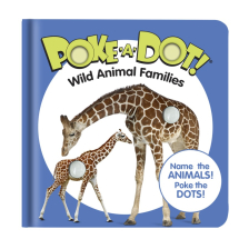 Βιβλίο με κουμπιά Melissa and Doug Wild Animal Families 41531 