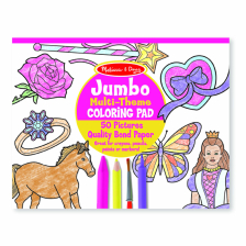 Βιβλίο για χρωματισμό Melissa&Doug 50 φύλλα. 14225