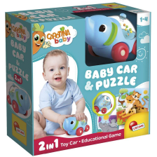 Παιχνίδι αυτοκίνητο Lisciani Carotina Baby Ελέφαντας με παζλ.