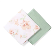 Σετ Πάνες Αγκαλιάς Babyono 120x120 εκ. Bamboo και Μουσελίνα 537/03