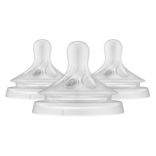 Σετ θηλών Philips Avent Natural Response, Μέγεθος 3-5, 3 τεμαχίων.