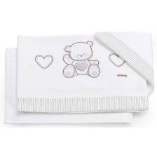 Σετ Κούνιας Italbaby JOLIE 3 τεμ. White/Dove Grey