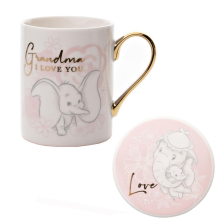 Σετ δώρου κούπα και σουβέρ Widdop Bingham Disney Dumbo the Elephant DI827.