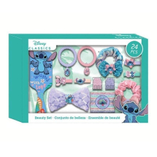Σετ παιδικά αξεσουάρ μαλλιών Kids Licensing Stitch 24 τεμαχίων.