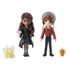 Σετ φιγούρες Spin Master Harry Potter Wizarding World Magical Minis Ron Weasley και Parvati Patil.