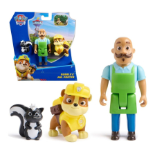 Σετ φιγούρες Spin Master Paw Patrol Rubble & Mr. Porter.
