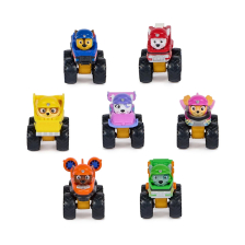 Σετ αυτοκινητάκια Spin Master Paw Patrol Rescue Wheels Pup Squad και Roxi, 7 τεμαχίων.