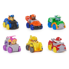 Σετ αυτοκινητάκια Spin Master Paw Patrol Pup Squad Racers, 6 τεμαχίων.