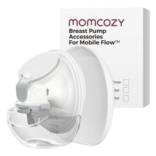Σετ συλλέκτης μητρικού γάλακτος Momcozy με χοάνη 24mm για θήλαστρο Mobile Flow™ M9.