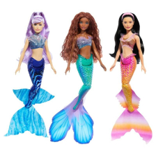 Σετ Mattel Disney Η μικρή Γοργόνα με κούκλες Ariel & Sisters, HND29.