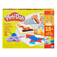 Σετ πλαστελίνες Hasbro Play-Doh Build and Shape Set, G0345.