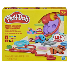 Σετ πλαστελίνες Hasbro Play-Doh Create and Care Vet, G0345.