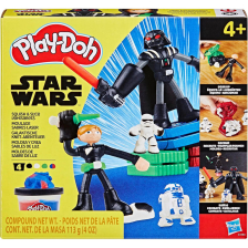 Σετ πλαστελίνες Hasbro Play-Doh με φιγούρες Star Wars, G1583.