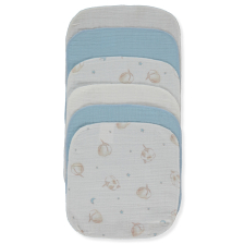 Σετ πετσέτες μουσελίνας Bebetto Pillowy, 20 x 20 εκατοστών, 6 τεμαχίων, C1190.