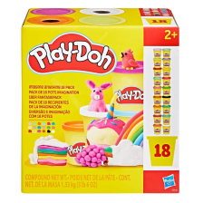 Σετ πλαστελίνες Hasbro Play-Doh, 18 χρωμάτων, G0522.