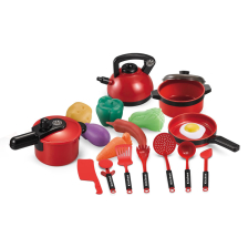 Σετ Raya Toys Μίνι μαγειρικά σκεύη και αξεσουάρ 18 τεμαχίων.