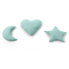 Σετ μαξιλάρια μωρού Italbaby MUSLIN 3 τεμ. Fresh Mint