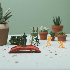 Σετ στρατιωτάκια σε σακούλα Raya Toys.